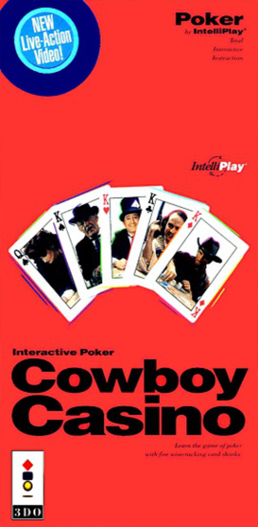 Cowboy Casino box art for 3DO